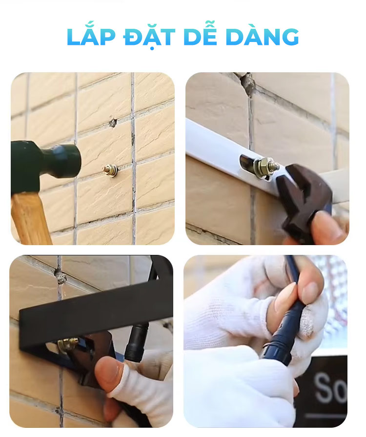 Đèn năng lượng mặt trời 200W Mni giá rẻ
