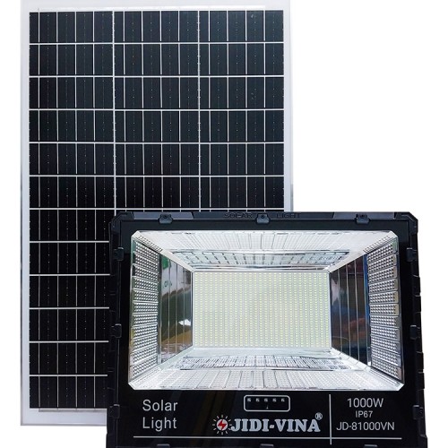 Đèn 1000W Năng Lượng Mặt Trời JD-81000VN Tấm Pin Mono JIDI-VINA
