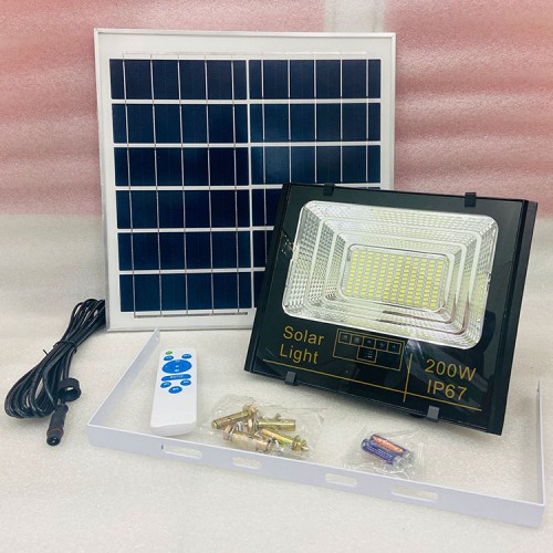 Đèn Pha 200W Năng Lượng Mặt Trời - SolarLight 200W Giá Rẻ Tiết Kiệm