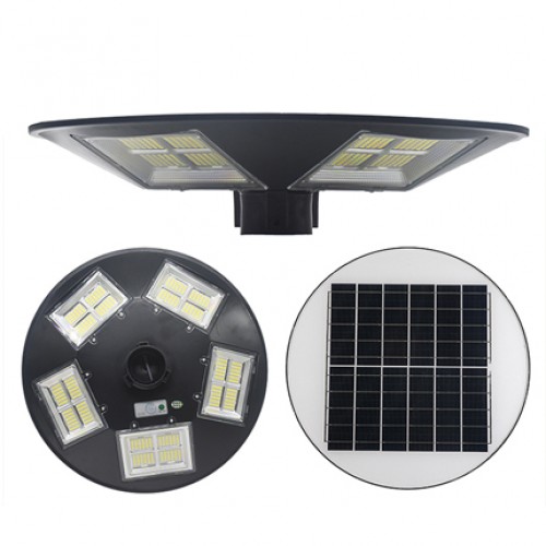 Đèn UFO Sân Vườn 500W Năng Lượng Mặt Trời 20 Ô LED Giá Rẻ